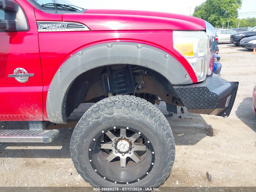 2011 Ford F-250 Lariat VIN: 1FT7W2BT6BEC23732 Lot: 39866278