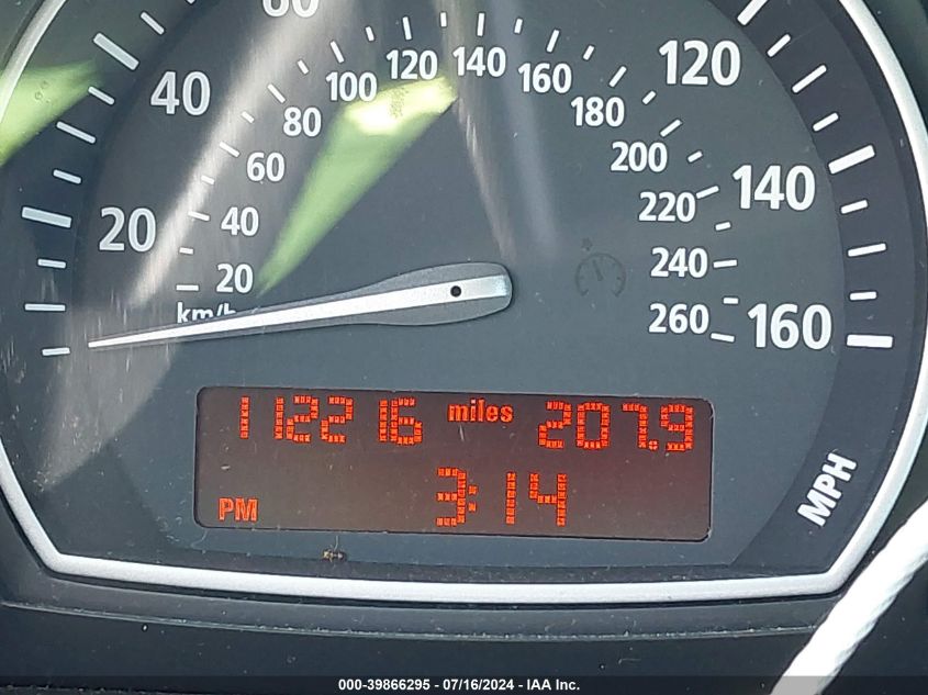 2007 BMW X3 3.0Si VIN: WBXPC93467WJ00302 Lot: 39866295