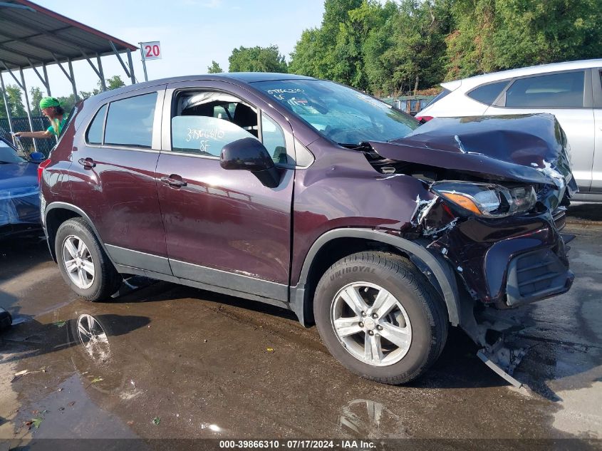 2021 Chevrolet Trax Awd Ls VIN: KL7CJNSB7MB305802 Lot: 39866310