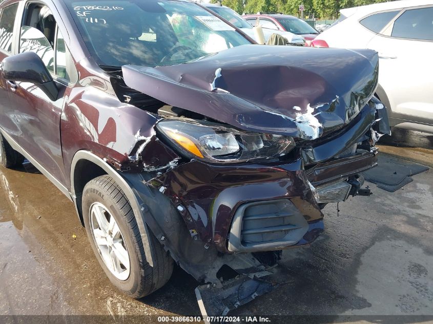 2021 Chevrolet Trax Awd Ls VIN: KL7CJNSB7MB305802 Lot: 39866310