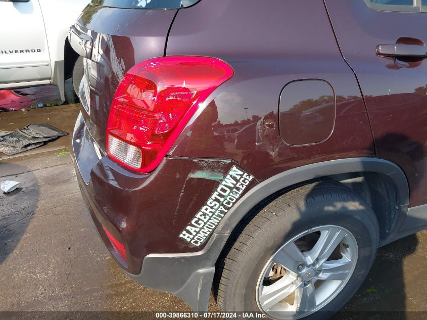 2021 Chevrolet Trax Awd Ls VIN: KL7CJNSB7MB305802 Lot: 39866310