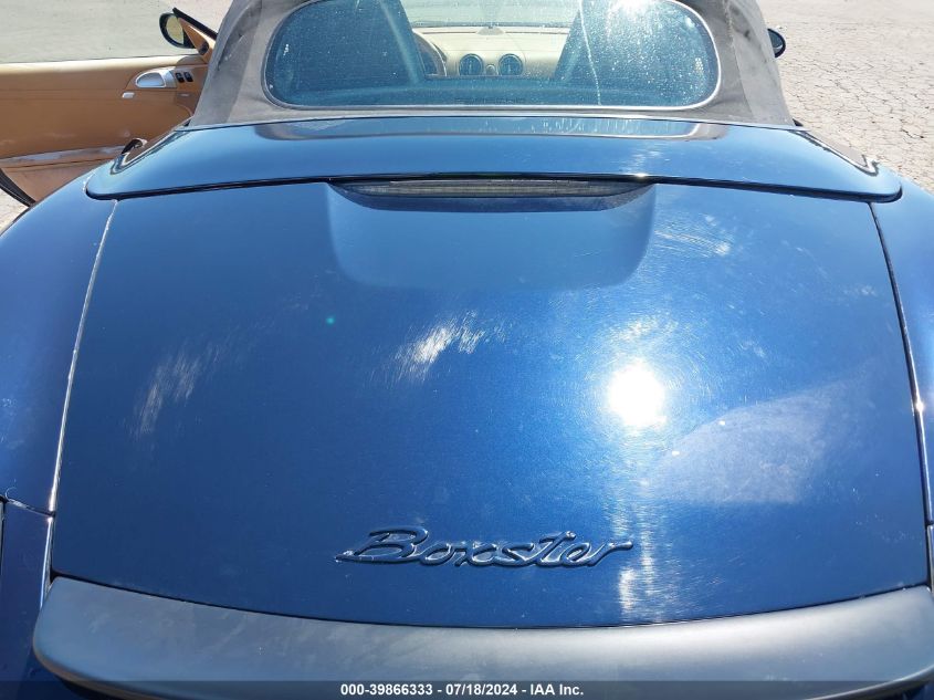 2008 Porsche Boxster VIN: WP0CA298X8U711613 Lot: 39866333