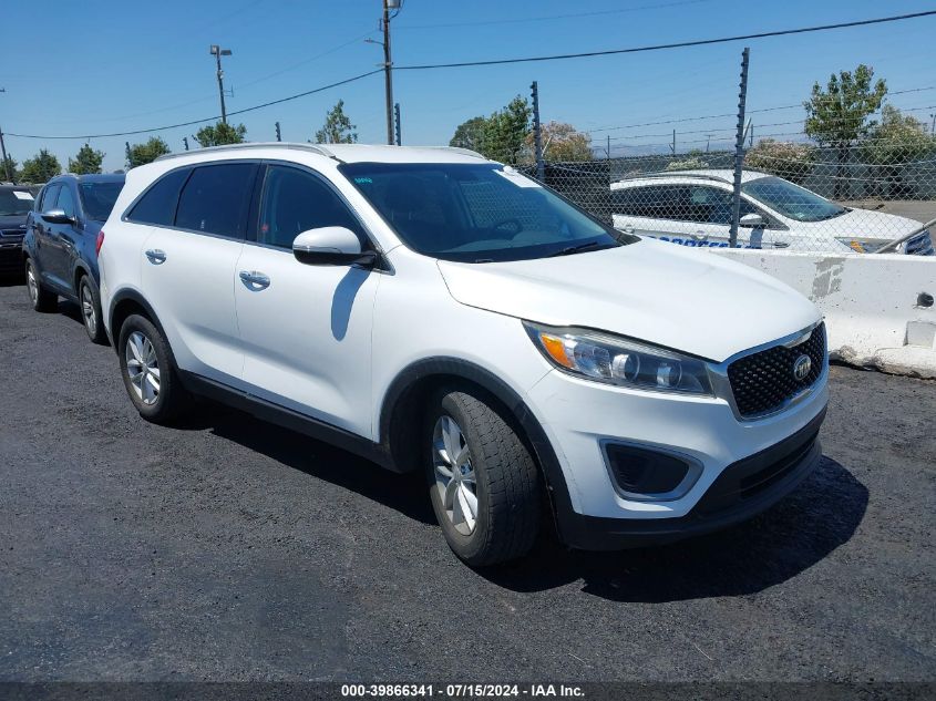 2016 Kia Sorento 3.3L Lx VIN: 5XYPGDA50GG062675 Lot: 39866341