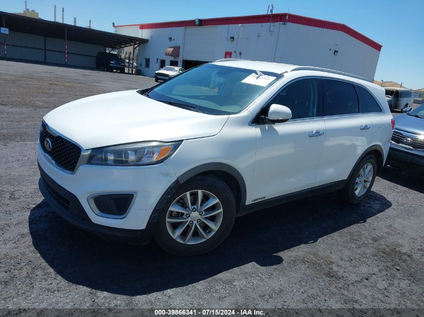 2016 Kia Sorento 3.3L Lx VIN: 5XYPGDA50GG062675 Lot: 39866341