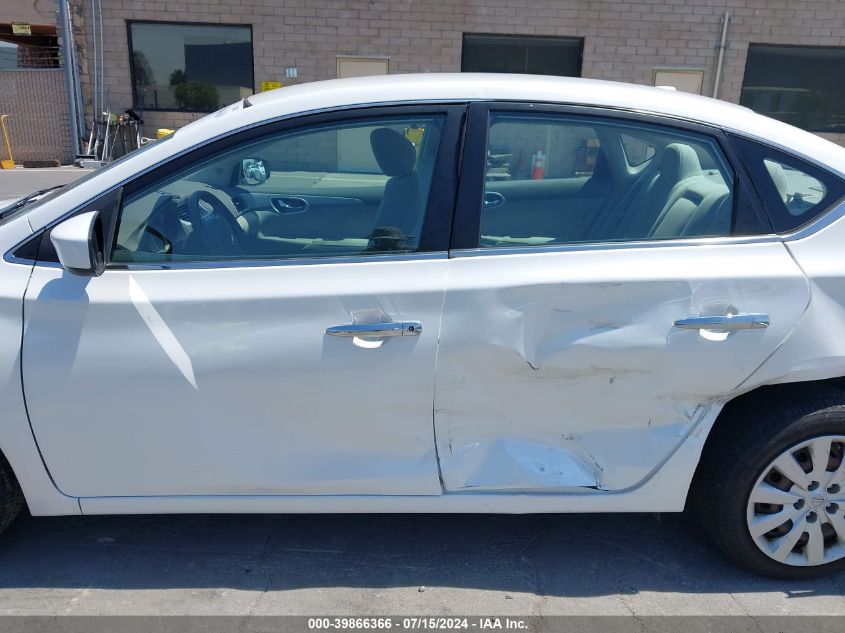 2013 Nissan Sentra Sv VIN: 3N1AB7AP7DL775846 Lot: 39866366