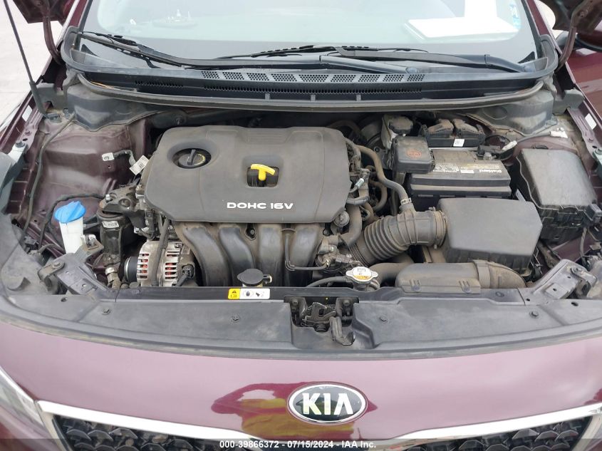 2018 Kia Forte Lx VIN: 3KPFK4A70JE246076 Lot: 39866372