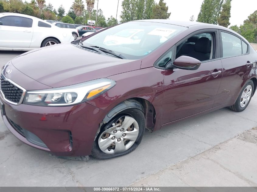 2018 Kia Forte Lx VIN: 3KPFK4A70JE246076 Lot: 39866372