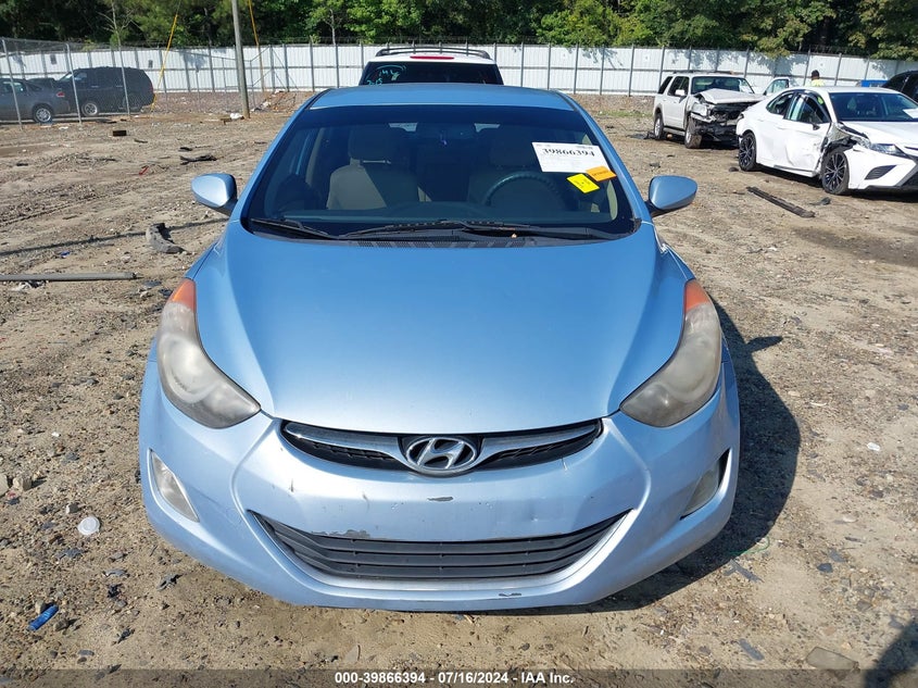 2012 Hyundai Elantra Gls (Ulsan Plant) VIN: KMHDH4AE4CU287072 Lot: 39866394