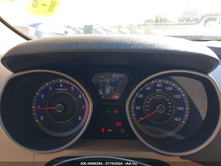 2012 Hyundai Elantra Gls (Ulsan Plant) VIN: KMHDH4AE4CU287072 Lot: 39866394