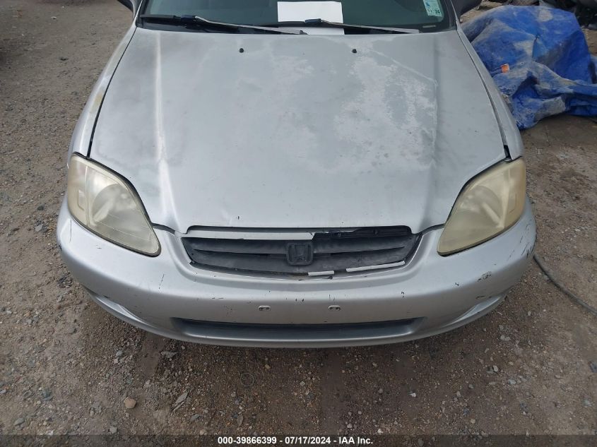 1999 Honda Civic Dx VIN: 2HGEJ6444XH103075 Lot: 39866399