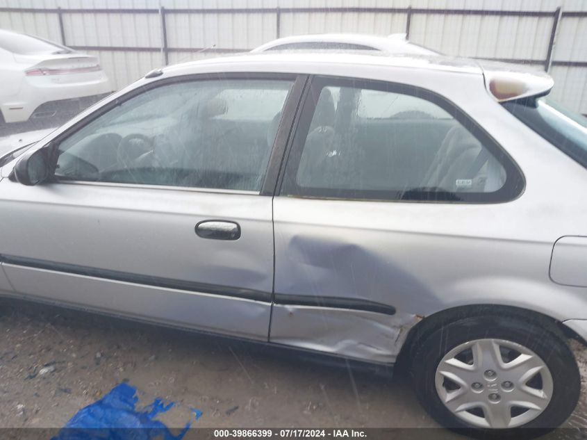 1999 Honda Civic Dx VIN: 2HGEJ6444XH103075 Lot: 39866399