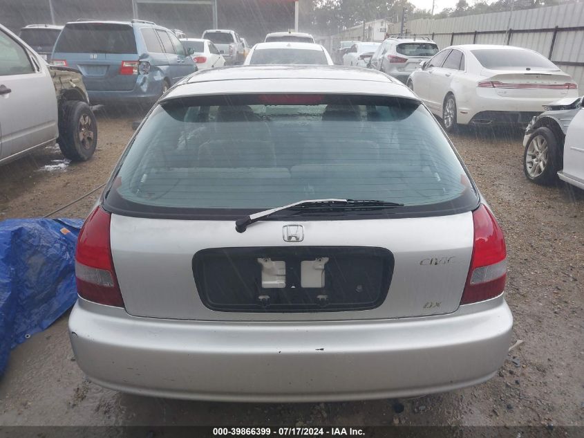 1999 Honda Civic Dx VIN: 2HGEJ6444XH103075 Lot: 39866399