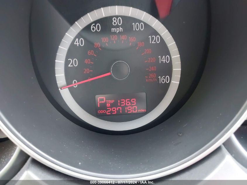 2009 Kia Optima Lx VIN: KNAGE228995326360 Lot: 39866412