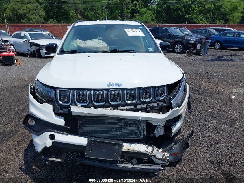 2022 JEEP COMPASS LATITUDE 4X4 - 3C4NJDBB3NT215679