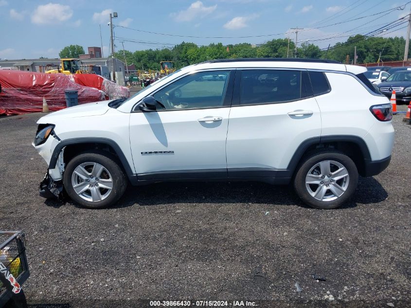 2022 JEEP COMPASS LATITUDE 4X4 - 3C4NJDBB3NT215679