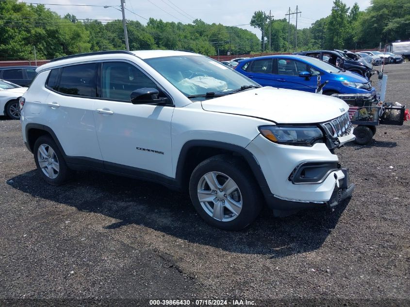 2022 JEEP COMPASS LATITUDE 4X4 - 3C4NJDBB3NT215679