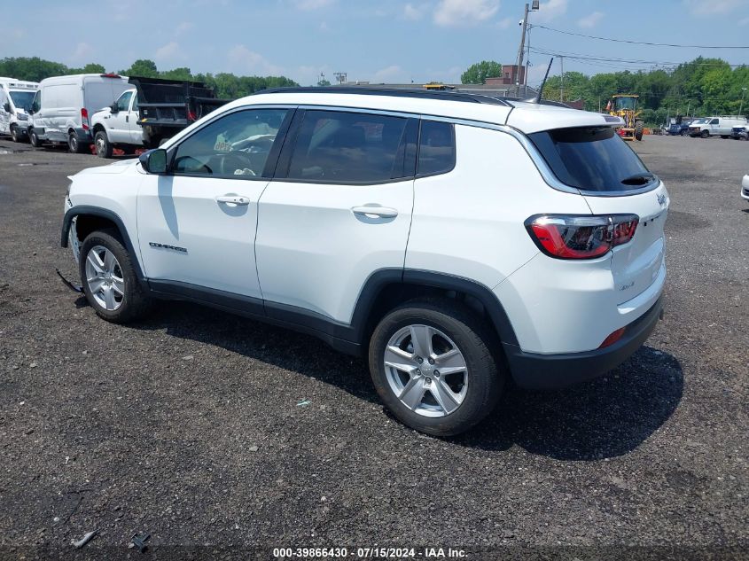 2022 JEEP COMPASS LATITUDE 4X4 - 3C4NJDBB3NT215679