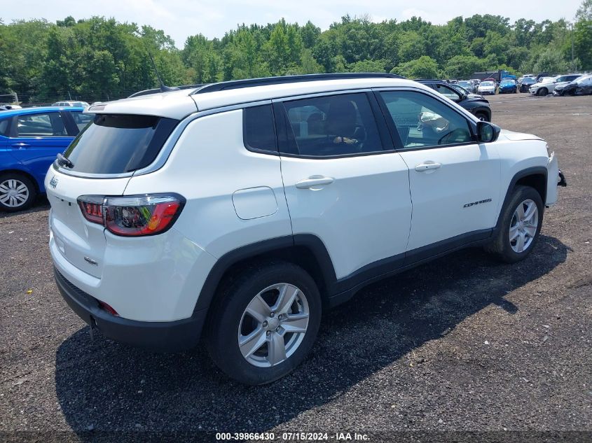 2022 JEEP COMPASS LATITUDE 4X4 - 3C4NJDBB3NT215679