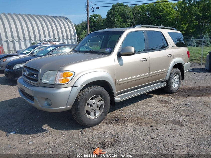 2003 Toyota Sequoia Sr5 V8 VIN: 5TDBT44A63S180130 Lot: 39866441