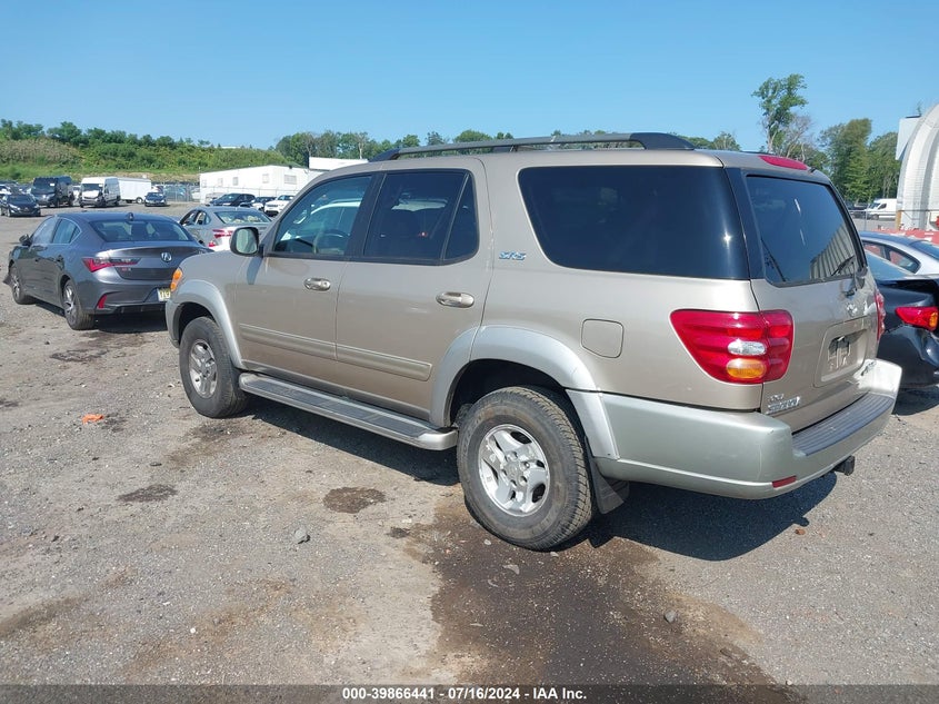 2003 Toyota Sequoia Sr5 V8 VIN: 5TDBT44A63S180130 Lot: 39866441