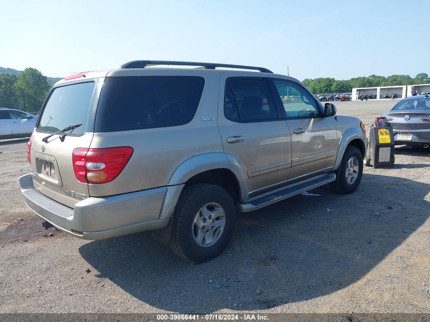 2003 Toyota Sequoia Sr5 V8 VIN: 5TDBT44A63S180130 Lot: 39866441