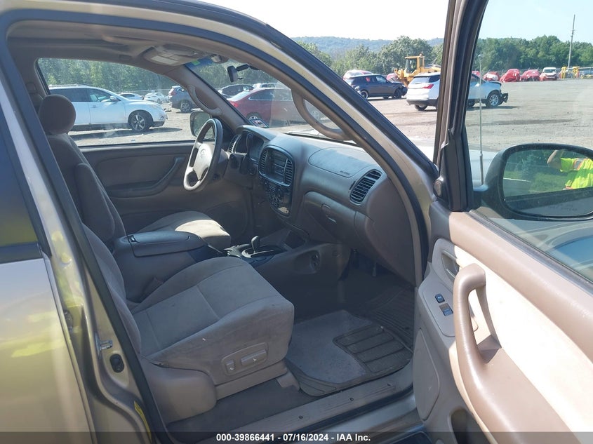2003 Toyota Sequoia Sr5 V8 VIN: 5TDBT44A63S180130 Lot: 39866441