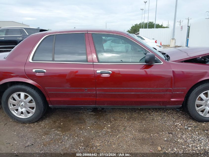 2008 Ford Crown Victoria Lx VIN: 2FAFP74VX8X121285 Lot: 39866442