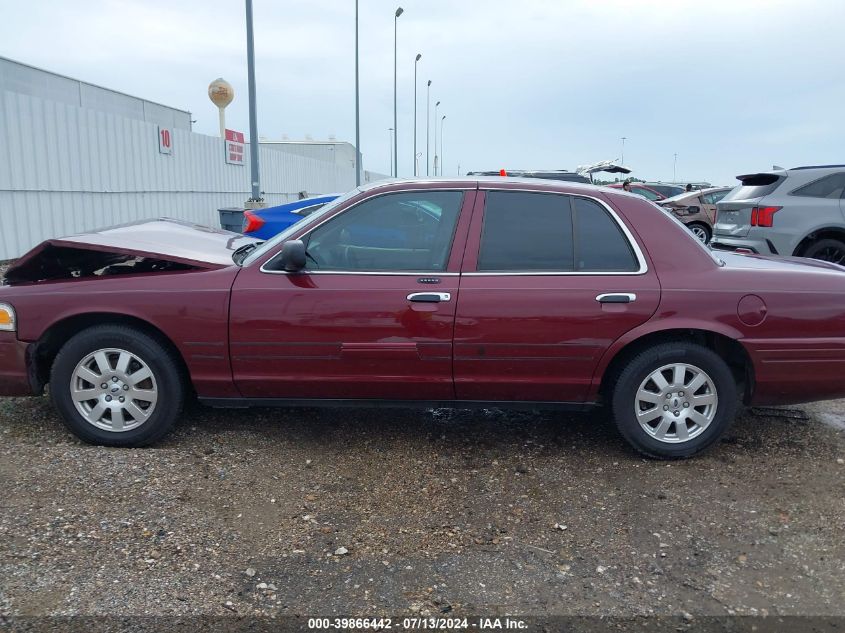 2008 Ford Crown Victoria Lx VIN: 2FAFP74VX8X121285 Lot: 39866442