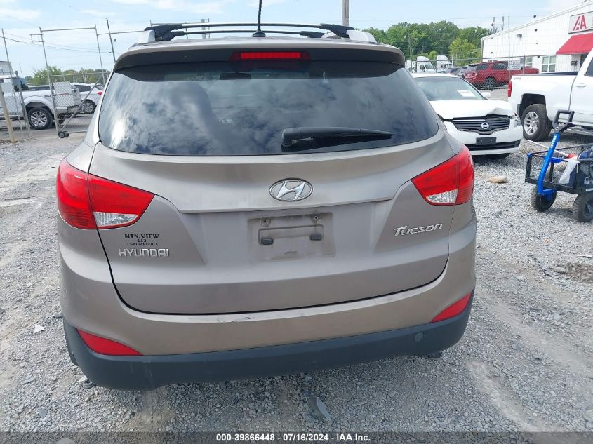 2012 Hyundai Tucson Gls/Limited VIN: KM8JU3ACXCU487929 Lot: 39866448