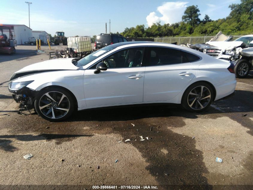 2021 Hyundai Sonata Sel Plus VIN: 5NPEJ4J23MH103190 Lot: 39866481