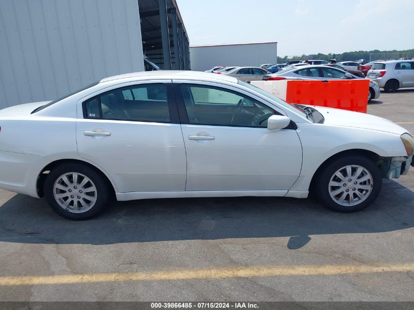 2011 Mitsubishi Galant Es VIN: 4A32B2FFXBE012217 Lot: 39866485