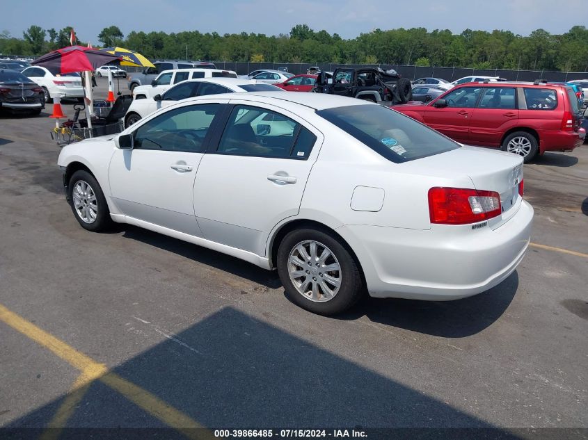 2011 Mitsubishi Galant Es VIN: 4A32B2FFXBE012217 Lot: 39866485