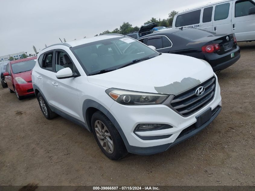 KM8J33A4XGU087726 2016 Hyundai Tucson Se