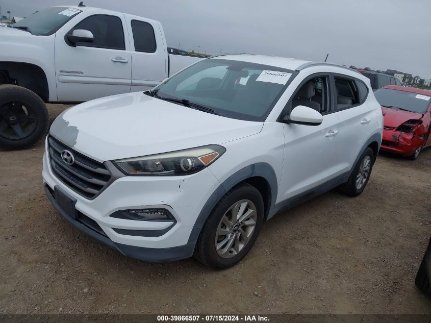 KM8J33A4XGU087726 2016 HYUNDAI TUCSON - Image 2