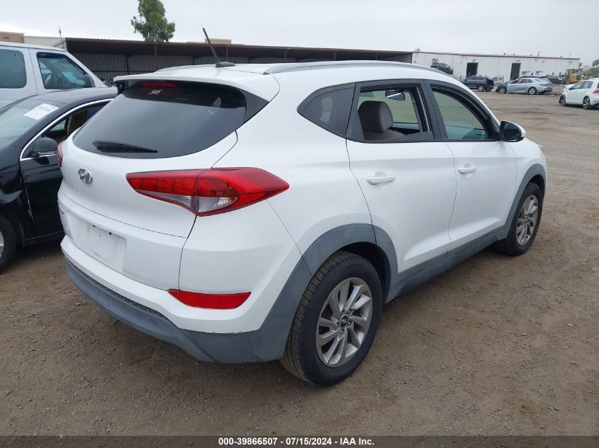 KM8J33A4XGU087726 2016 Hyundai Tucson Se