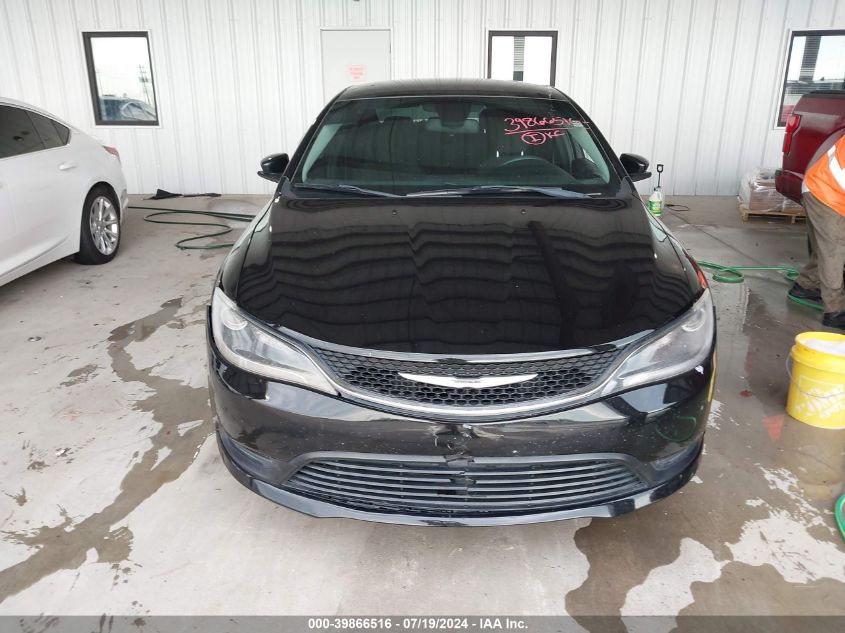 2015 Chrysler 200 Lx VIN: 1C3CCCFB3FN550808 Lot: 39866516