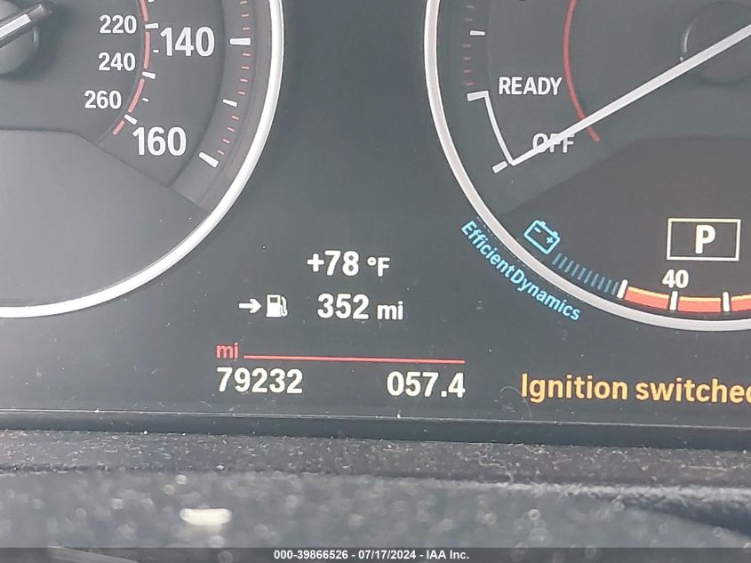 2017 BMW 330I Xi VIN: WBA8D9G54HNT90979 Lot: 39866526