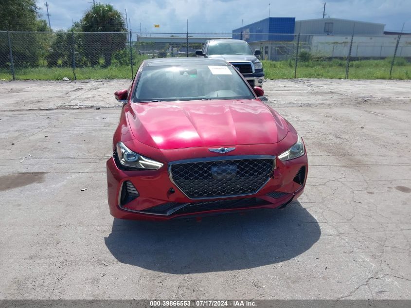 KMTG74LE1K4014558 2019 Genesis G70 3.3T Advanced