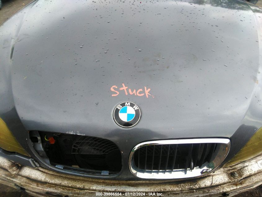 2001 BMW 330I VIN: WBAAV53431JS96416 Lot: 39866554