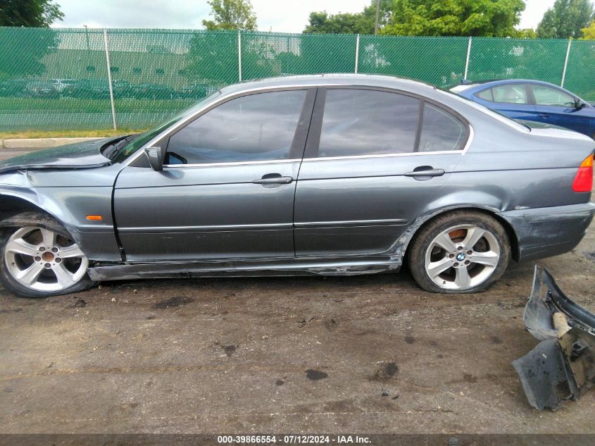 2001 BMW 330I VIN: WBAAV53431JS96416 Lot: 39866554