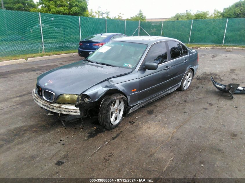 2001 BMW 330I VIN: WBAAV53431JS96416 Lot: 39866554