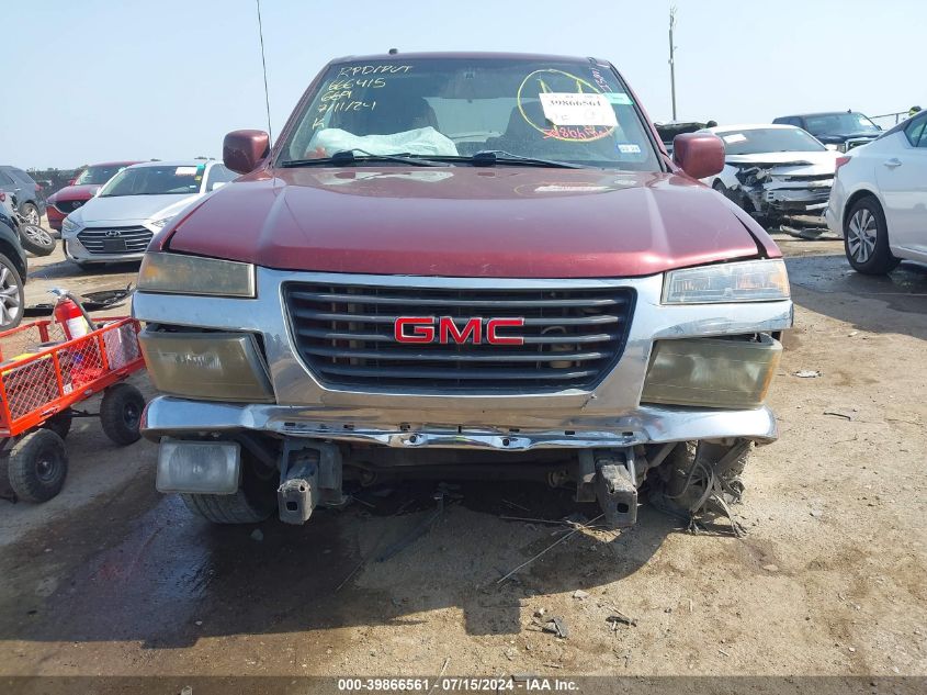 1GTCS13E098142769 2009 GMC Canyon Sle1