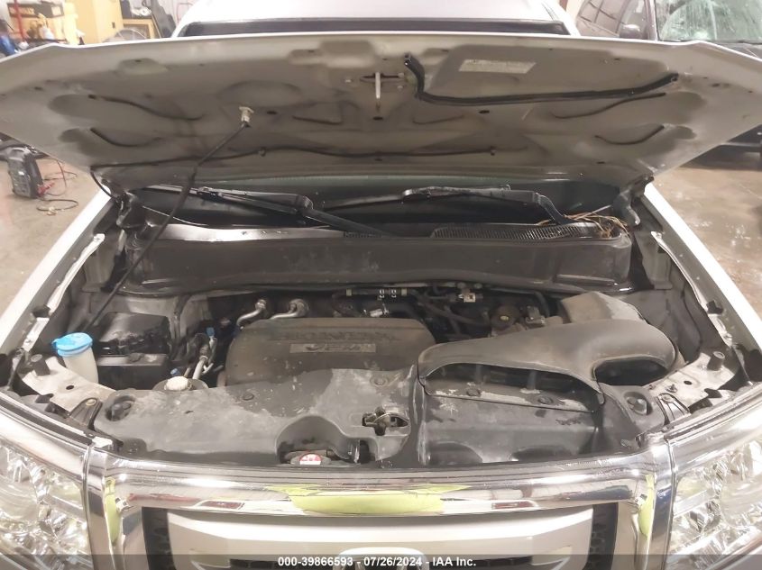 2010 Honda Pilot Ex VIN: 5FNYF4H46AB017128 Lot: 39866593