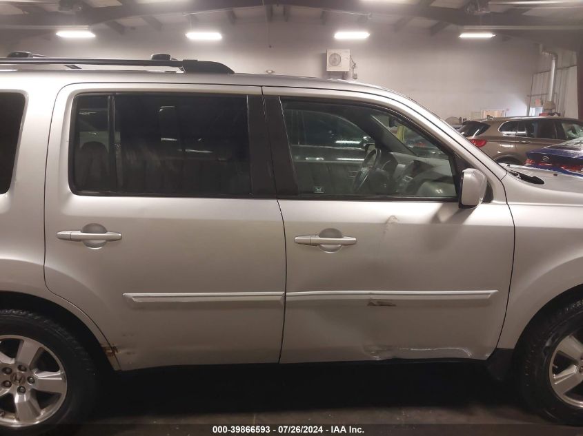 2010 Honda Pilot Ex VIN: 5FNYF4H46AB017128 Lot: 39866593