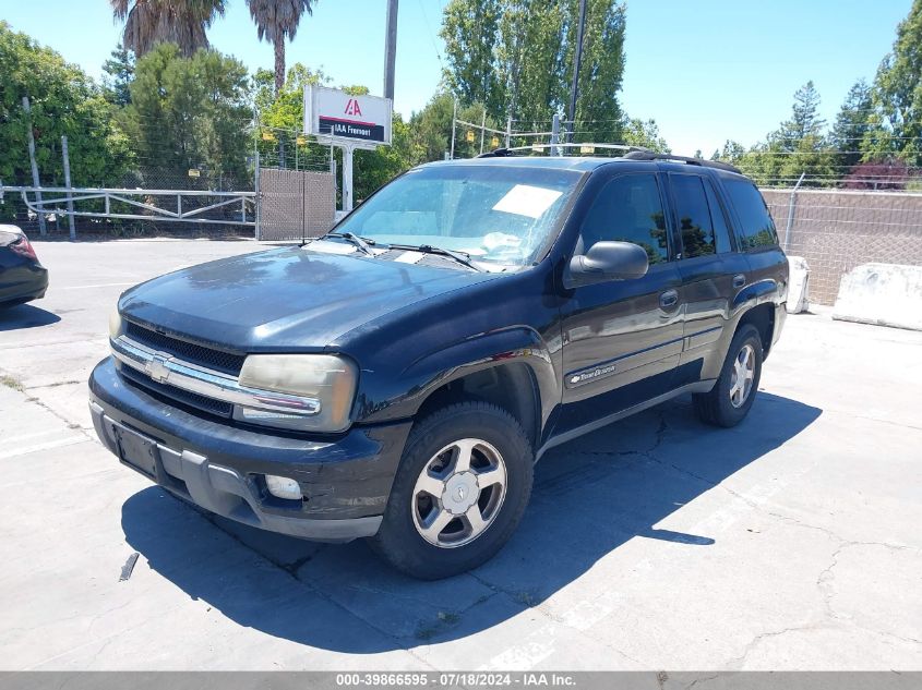 2003 Chevrolet Trailblazer Lt VIN: 1GNDS13S932378784 Lot: 39866595