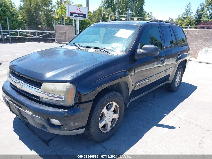 2003 Chevrolet Trailblazer Lt VIN: 1GNDS13S932378784 Lot: 39866595