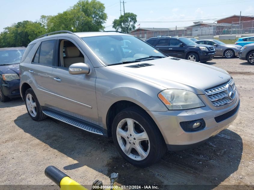 2007 Mercedes-Benz Ml 350 4Matic VIN: 4JGBB86E37A239367 Lot: 39866600