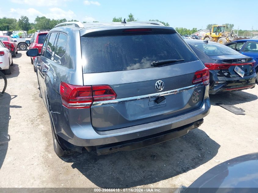 2019 Volkswagen Atlas 3.6L V6 S VIN: 1V2GR2CA0KC541196 Lot: 39866618