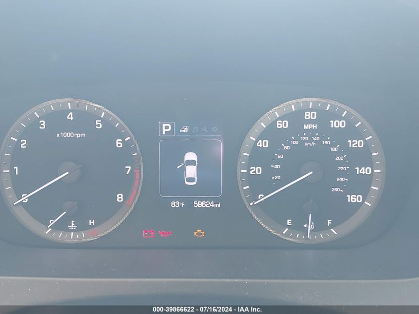 2015 Hyundai Sonata Se VIN: 5NPE24AF4FH172828 Lot: 39866622