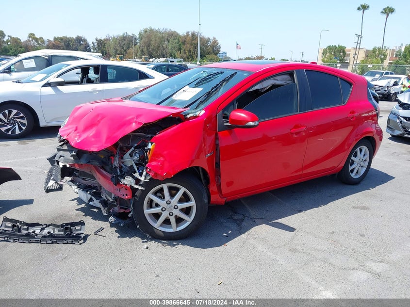2015 Toyota Prius C VIN: JTDKDTB34F1091699 Lot: 39866645